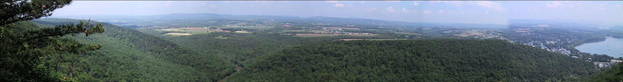 Duncannon from Hawk Rock, Pennsylvania