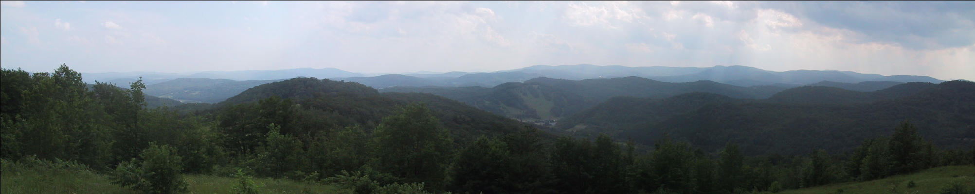 Lookout Near Winituri Shelter Pennsylvania