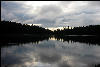 Pond and Clouds, AT, Maine