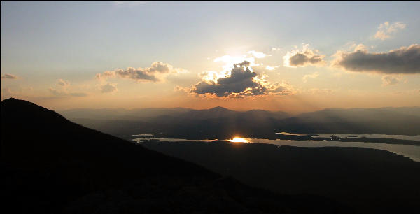 Sunset, Avery Peak, AT, Maine