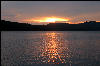 Sunset, West Carry Pond, AT, Maine