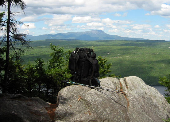 Katahdin and Pack, AT, Maine