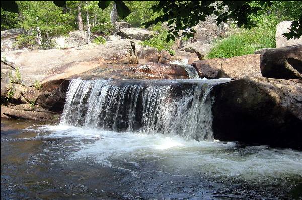 Waterfall, AT, Maine