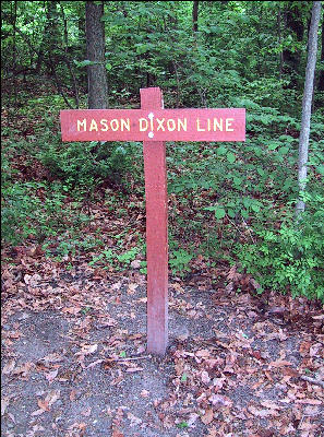 Mason Dixon Line, AT, Maryland