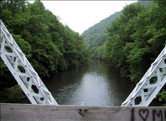 Swatara Creek from Waterville Iron Bridge