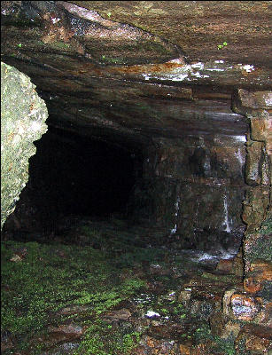 Underneath Waterville Iron Bridge