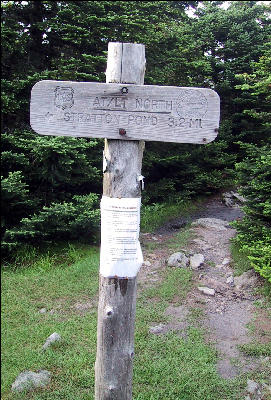 Stratton Pond,. Long Trail, Vermont