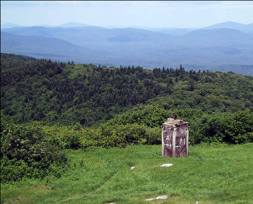 AT Sign, Bromley Mountain, Vermont