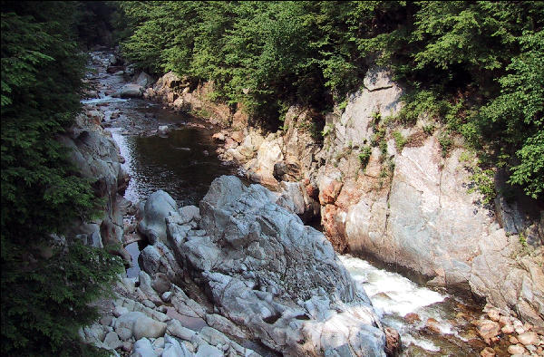 Clarendon Gorge, Long Trail, Vermont