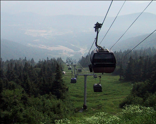 Killington Gondola,Long Trail, Vermont