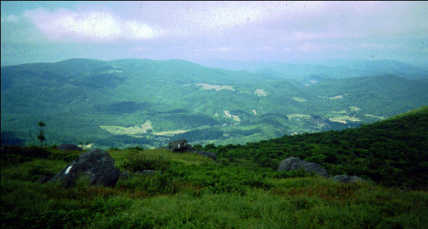 View from Campsite