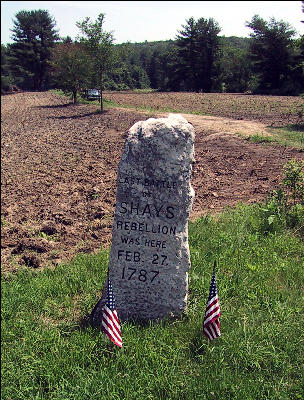 Shay's Rebellion, AT, Massachusetts