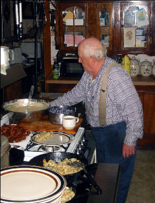 Keith Senior, Shaws Boarding House, Monson, AT, Maine