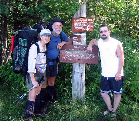 Keith Junior, Start of 100 Mile Wilderness, AT, Maine