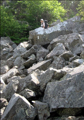 L on Chairback, AT, Maine