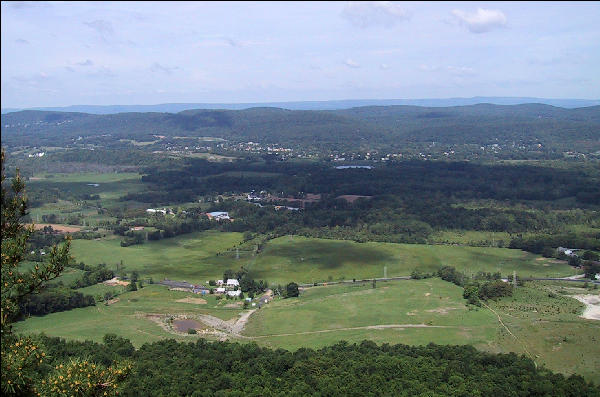 View from Mountain, AT, New Jersey