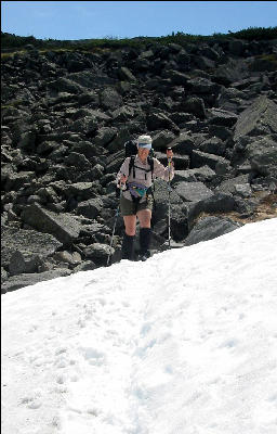 L on Snow, White Mountains, AT, New Hampshire