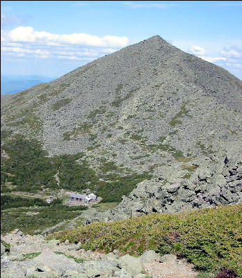 Madison Hut and Mount Madison, White Mountains, AT, New Hampshire