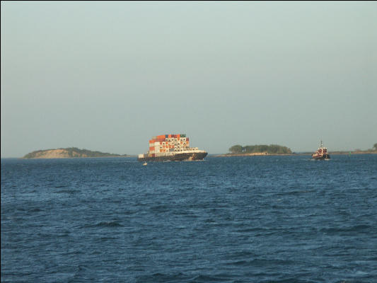 PICT5966 Container Ship Boston Harbor