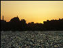 PICT6004 Skyline From Harbor At Sunset Boston 