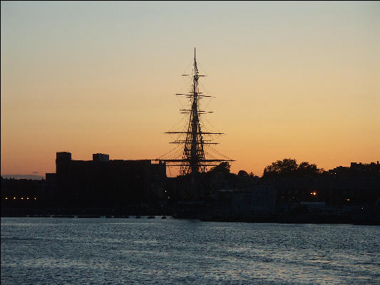 PICT6098 Old Ironsides From Harbor At Sunset Boston 