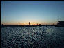 PICT6103 Old Ironsides And Bunker Hill Monument From Harbor At Sunset Boston 