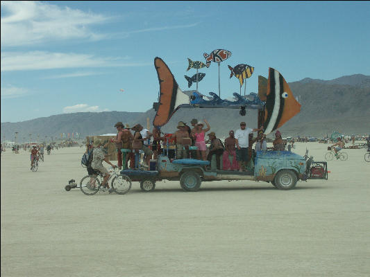 Pict8966 Party Car Burning Man Black Rock City Nevada
