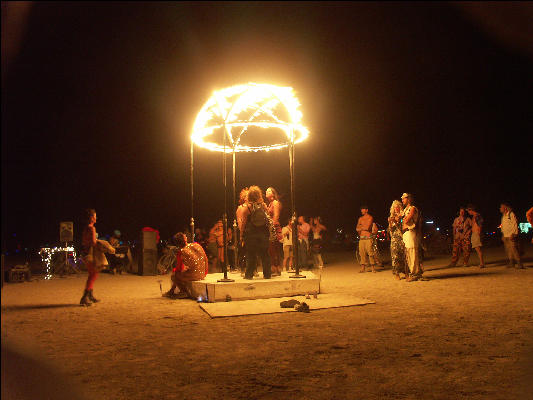 Pict0191 Burning Art Burning Man Black Rock City Nevada