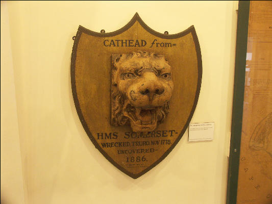 PICT5712 Cat Head From HMS Somerset Pilgrim Museum Provincetown Cape Cod 
