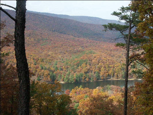 Douthat State Park Lake