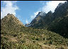 Toward Dead Woman's Pass Inca Trail