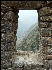 Window Huinayhuayna Inca Trail