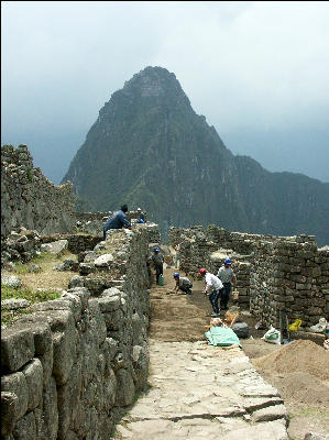 Modern Incas and Huayna Picchu