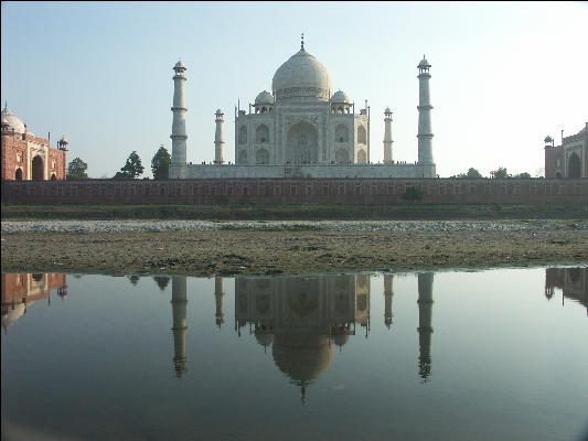 Pict4209 Taj Mahal Reflecitons Agra