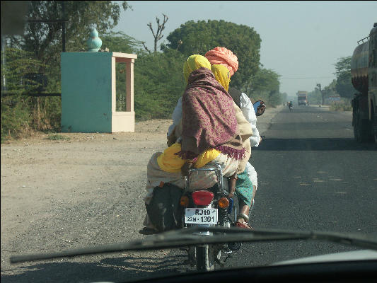 Pict2485 Motor Cycle West Of Pushkar