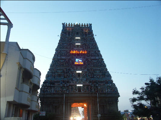 Pict1029 Kapaleeshwarar Temple At Night Chennai