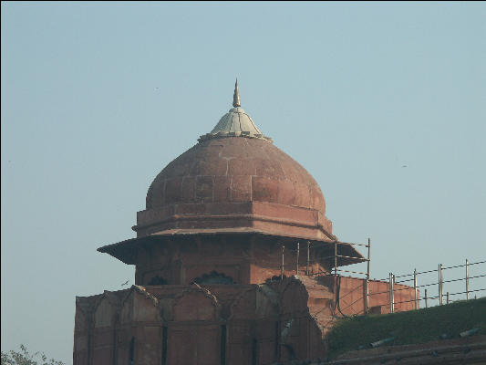 Pict0570 Dome Red Fort Delhi