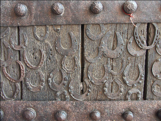 Pict3802 Horseshoes Buland Darwaza Jami Masjid Fatehpur Sikri