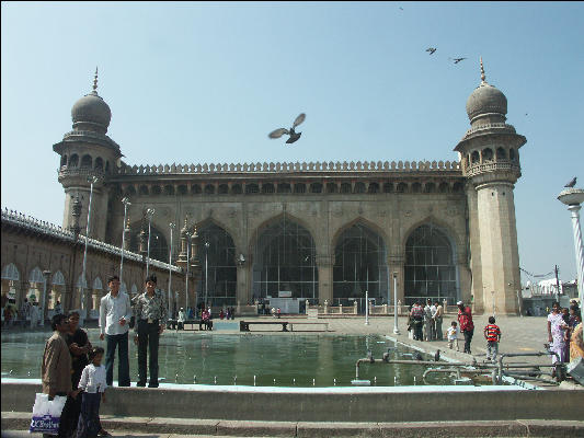 Mecca Masjid Hyderabad.