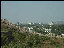 Pict0815 View Qutb Shahi Tomb From Golkonda Fort Hyderabad