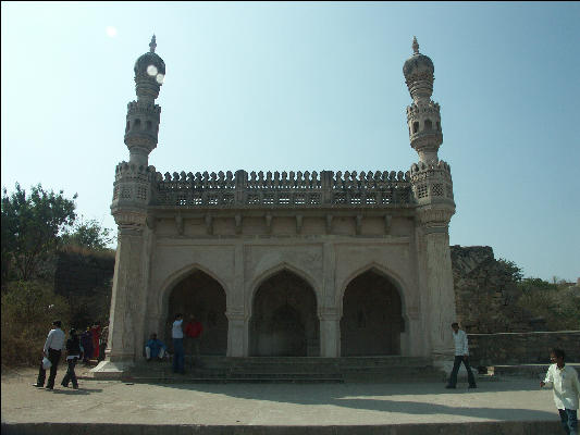 Pict0831 Mosque Golkonda Fort Hyderabad