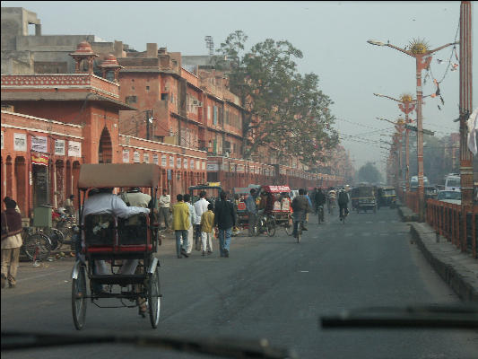 Pict2776 Market Street Jaipur