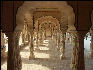 Pict2830 Columns Diwan I Aam Amber Fort Jaipur