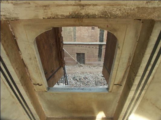 Pict2850 View Into Alley Amber Fort Jaipur