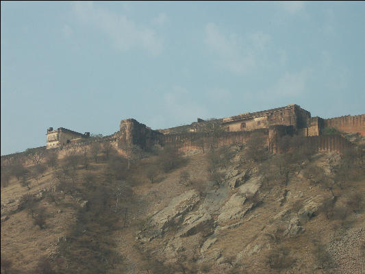 Pict2862 Looking Up Amber Fort Jaipur