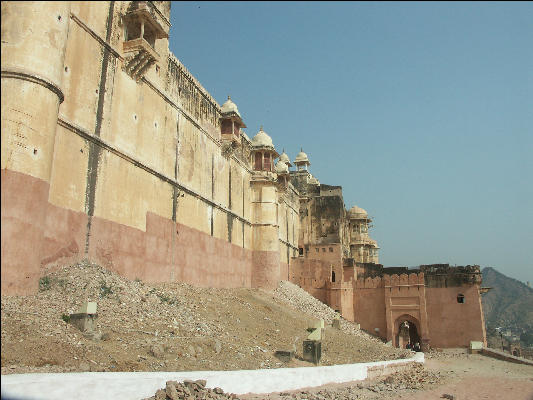 Pict2953 Amber Fort Repair In Progress Jaipur