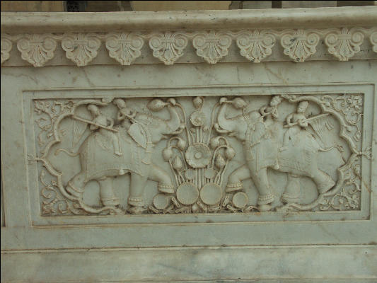 Pict2985 Cenotaphs Of Gatore Detail Jaipur