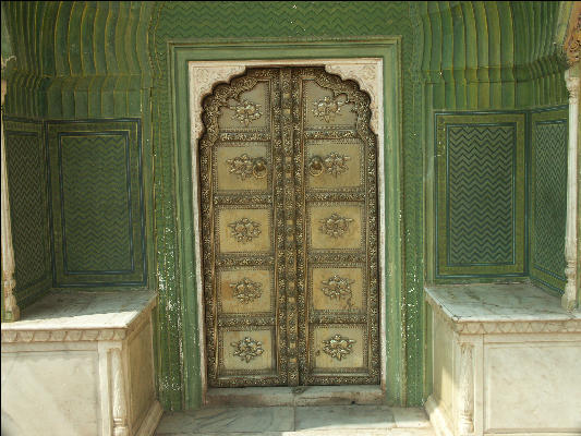 Pict3021 City Palace Museum Door Jaipur