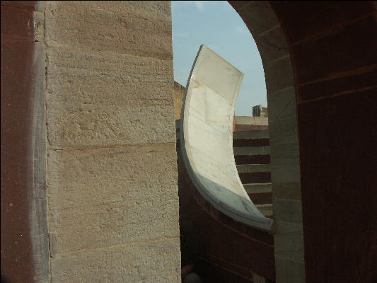 Pict3147 Jantar Mantar Sundial Angle Jaipur