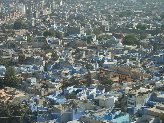 Pict2284 Blue City Fort Mehrangarh Jodhpur